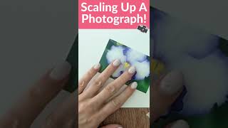 Drawing Hack  Scaling Up A Photo [upl. by Cira411]