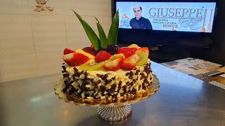 LA MIA TORTA ALLA FRUTTA BY PASTRY CHEF GIUSEPPE DEIANA [upl. by Elenaj]