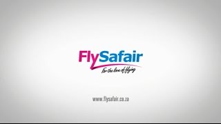 Welcome To The FlySafair YouTube Channel [upl. by Eirallam]