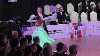 Danila Boriskin  Polina Kulakova Tango Russian Championship Youth Ballroom [upl. by Lukin]