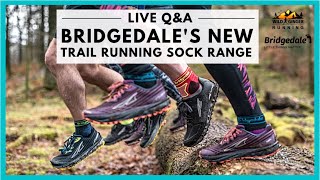 Bridgedales NEW range of trail running socks  QampA with a designer [upl. by Shear]