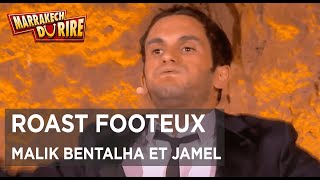 Malik Bentalha et Jamel Debbouze  Roast Footeux  Marrakech du rire 2014 [upl. by Idalla]