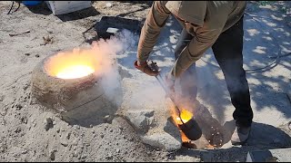 Using Thermite to Cast an Iron Pan [upl. by Iain]