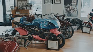 Britten V1000 at the Solvang Vintage Motorcycle Musuem [upl. by Bikales]