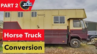 Horsebox Camper Conversion  Part 2 [upl. by Auoy340]