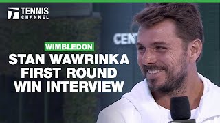 Stan Wawrinka Previews Match Against Gael Monfils  2024 Wimbledon First Round [upl. by Sharos587]