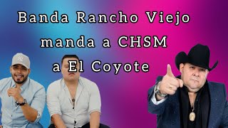 Banda Rancho Viejo manda fuerte mensaje a El Coyote 😰 [upl. by Aisirtap]