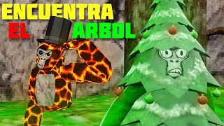 ENCUENTRA AL ARBOL DE NAVIDAD EN GORILLA TAG [upl. by Primrose]