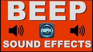 Beep Sound Effects In Best Audio Quality  Beep Codes [upl. by Lenzi]