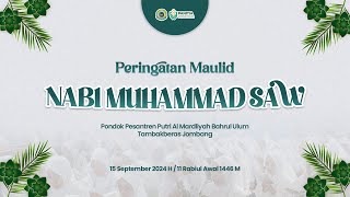 🔴 LIVE  Peringatan Maulid Nabi Muhammad SAW  Pondok Pesantren Putra Al Mardliyah [upl. by Adelind]