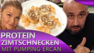 Köstliche Low Carb Protein Zimtschnecken  Rezept  Sophia Thiel [upl. by Amian]