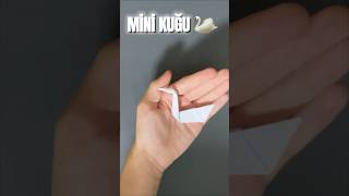 Kağıttan Mini Kuğu Yapımı  How to Make Paper Mini Swan shorts [upl. by Ayana]