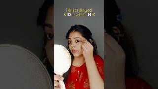 Winged Eyeliner Hack😱😱👀✨ shorts eyeliner [upl. by Nnyleuqcaj]