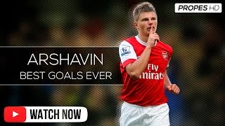 Andrey Arshavin ● Best Goals for Arsenal ● HD [upl. by Dnalyaw582]