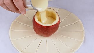 Add condensed milk to the apple and you will be surprised by the result [upl. by Karena]