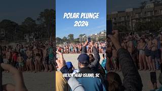 Polar Plunge 2024  Hilton Head Island Coligny Beach [upl. by Nyrhtac]