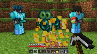 Minecraft Manhunt avec des LUCKY BLOCS [upl. by Taylor329]