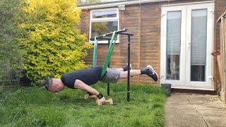 Parallettes Assisted Planche Fourth Attempt At The StraightArmed Planche With Reduced Band Assist [upl. by Josie473]