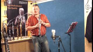 JP124 C Clarinet demonstration by Pete Long  John Packer Ltd [upl. by Callery]