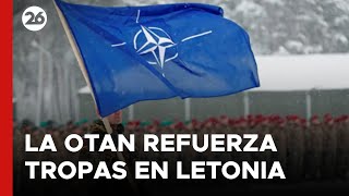 Movimiento militar de la OTAN en Letonia  26Global [upl. by Anyr]