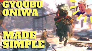 Sekiro  Gyoubu Oniwa Made Simple FIRECRACKERS Location  PREP  COMBAT [upl. by Sela]