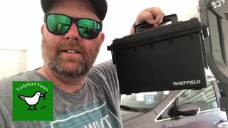 How to install a Tool Box on a Kioti CK3510SE  Review of Sheffield 12629 Field Box [upl. by Lewison]