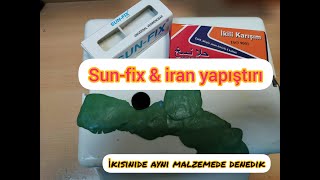 SUN FIX VE İRAN YAPIŞTIRISINI AYNI ANDA UYGULADIK MÜKEMMEL SONUÇ SUNFİX MACUNKAYNAK İRANYAPIŞ [upl. by Rafaelita]