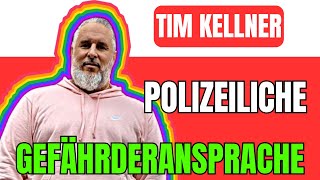 Tim Kellner bekommt polizeiliche Gefährderansprache [upl. by Amrak]