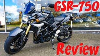 Suzuki GSR750 Review [upl. by Sidwohl]