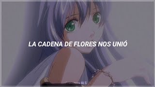 Ending Saint Seiya The Lost Canvas • Cadena de Flores🌸  Carolina Ayala Letra [upl. by Tara517]