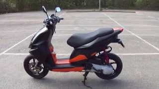 2007 PIAGGIO NRG 50 2T SCOOTER MOPED PED 50MPH ENDY EXHAUST NEW MOT amp TAX GC V5 [upl. by Setiram291]