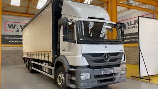 New In Stocklist For Sale MERCEDES BENZ AXOR 2529 EURO 5 6X2 26T CURTAINSIDER – 2011 – PN61 BND [upl. by Berty422]