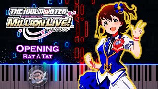 The Idolmaster Million Live Opening Piano Cover [upl. by Drandell125]