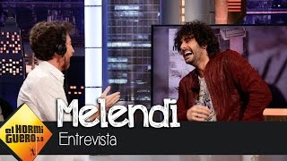 Melendi estrena nuevo look en El Hormiguero 30 [upl. by Undis]