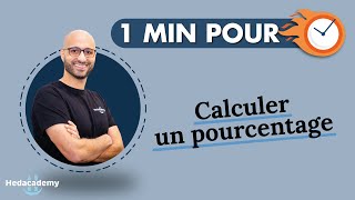 1 minute pour calculer un pourcentage [upl. by Januisz790]