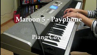 Maroon 5  Payphone ft Wiz Khalifa HQ piano cover [upl. by Elyod992]