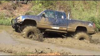 CHEVY POWER CUTTIN UP IN THE MUD at SHILOH RIDGE [upl. by Anoyet683]