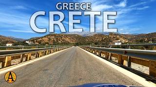 Scenic Drive From Agia Galini to Vorizia Along Burnt Hills Amazing Views Crete Greece 2024 [upl. by Farrar419]