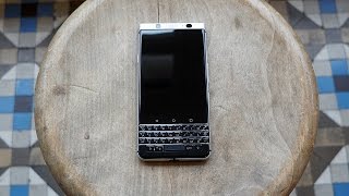 Meet the new BlackBerry KEYone  Pocketnow [upl. by Atnauqal]