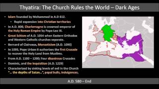 03 Overview The Seven Golden Candlesticks  Thyatira to Laodicea [upl. by Particia408]