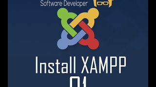 01 Install XAMPP كورس جوملا [upl. by Anagrom]