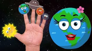 Planet Finger Familie  Kinderreime Sammlung  Planet Lied  Kids Rhymes  Planet Finger Family [upl. by Eiduam]