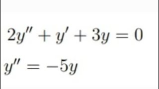 Ecuaciones diferenciales de segundo orden homogenéas [upl. by Oiramel]