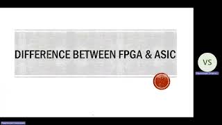 Difference between FPGA amp ASIC in VLSI Design  S VIJAY MURUGAN  Learn Thought [upl. by Witcher]