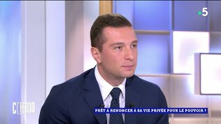 Présidentielle  Jordan Bardella en route pour 2027   C l’hebdo [upl. by Eirased797]