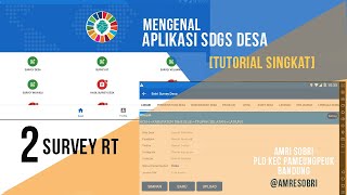 Tutorial Aplikasi SDGs Desa  2 Entry Survey RT [upl. by Aridni]