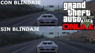 GTA 5 Online Blindaje en carreras ¿hay diferencia [upl. by Ardnos]