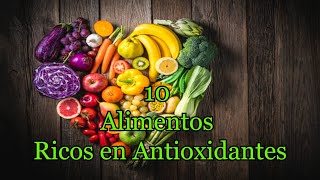 10 alimentos ricos en antioxidantes [upl. by Nettirb]