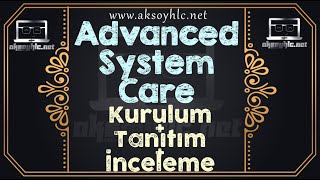 Advanced System Care İncelemeKurulumTanıtım Güncel Son sürüm [upl. by Pagas]