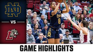 Notre Dame vs Lafayette Game Highlights  202425 ACC Womens Basketball [upl. by Llerehc]